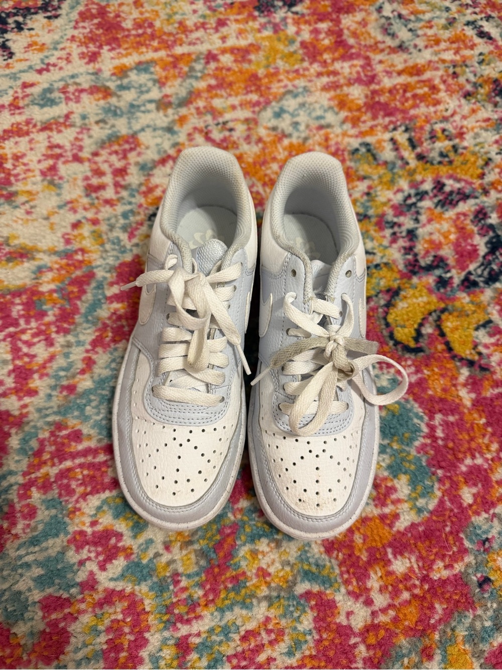 Nike White Low-Top Sneakers